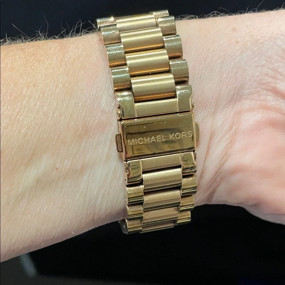 Michael Kors Chronograph Goldtone Women's Watch